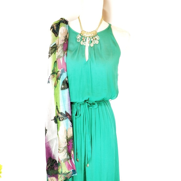 Jennifer Lopez Silky Maxi Dress, S - Picture 5 of 8